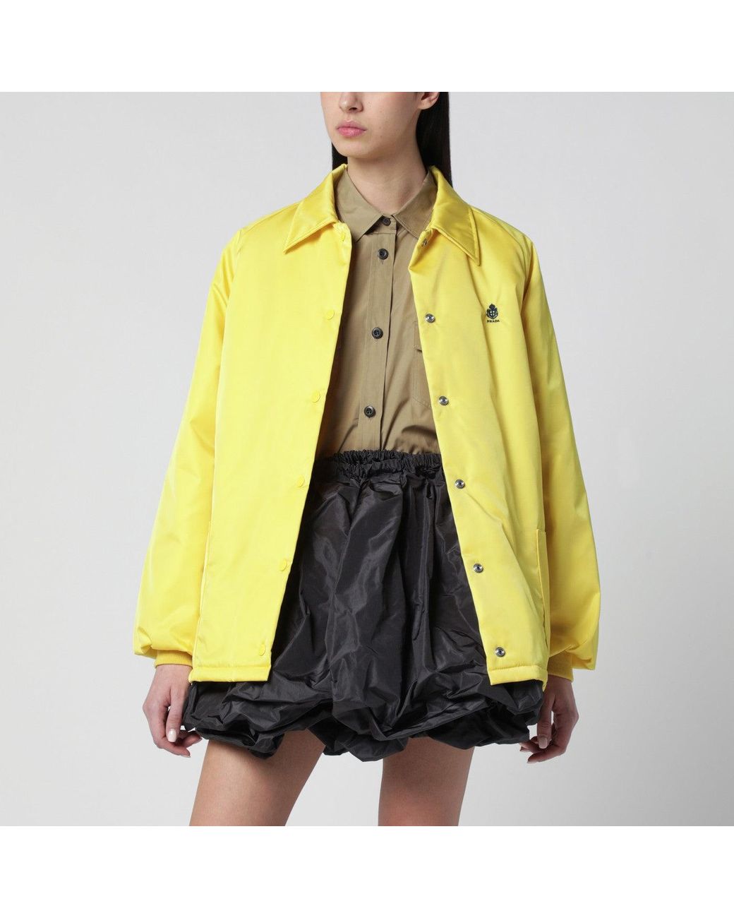 Prada Yellow Blouson