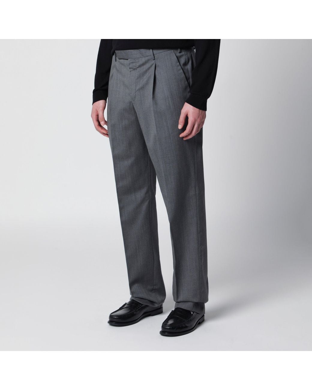 PT Torino Gray Pants for men