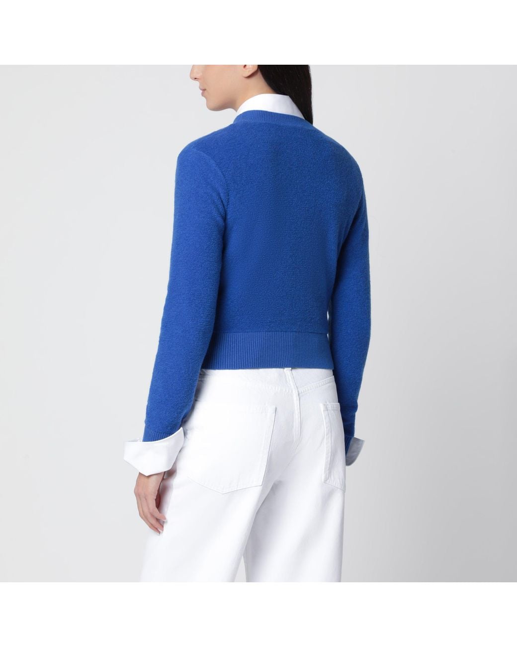 Loewe Blue Wool Sweater