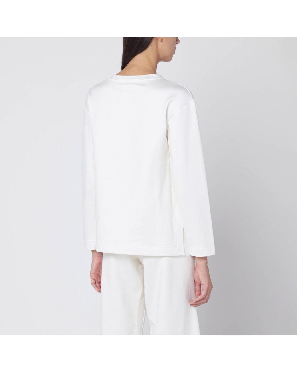 Max Mara White Sweatshirt