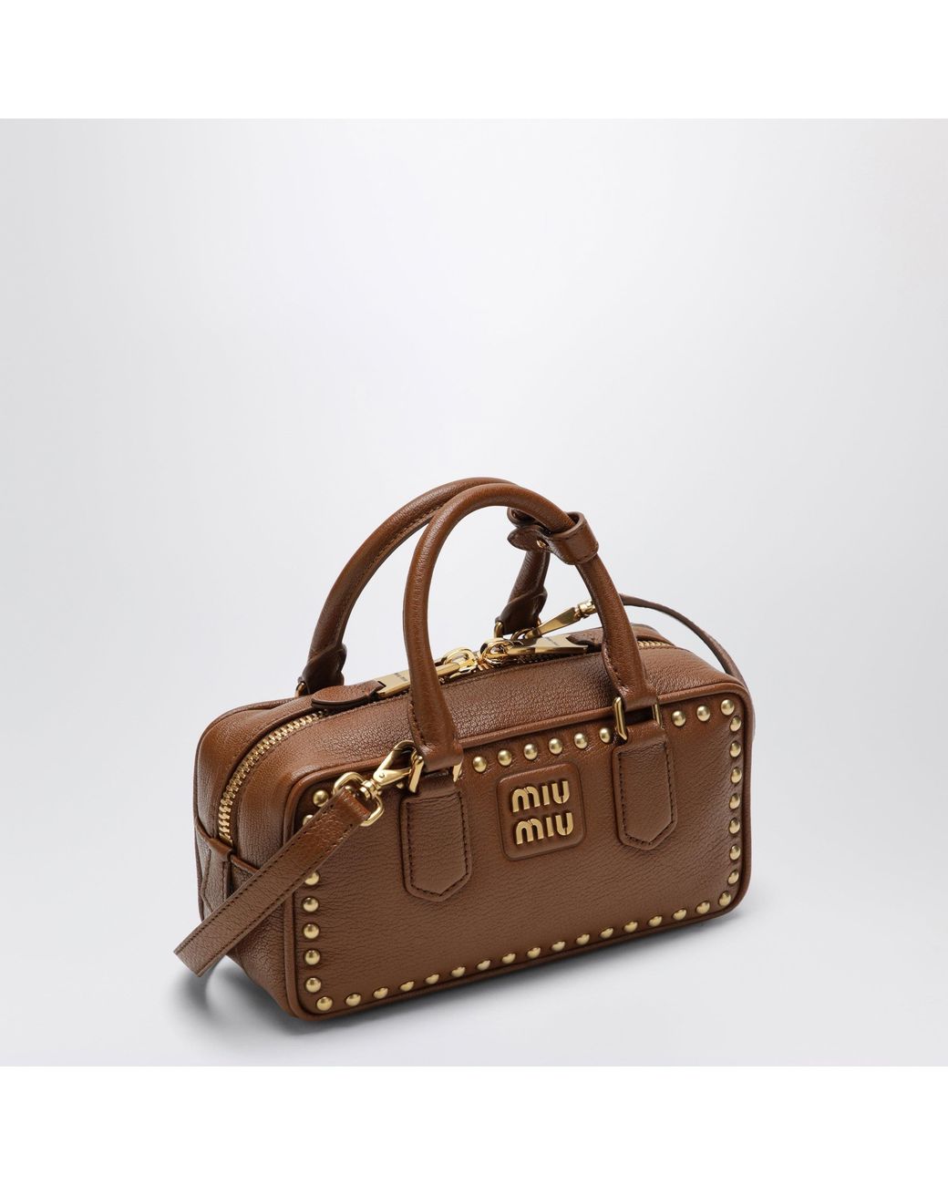 Miu Miu Brown Arcadie Bag