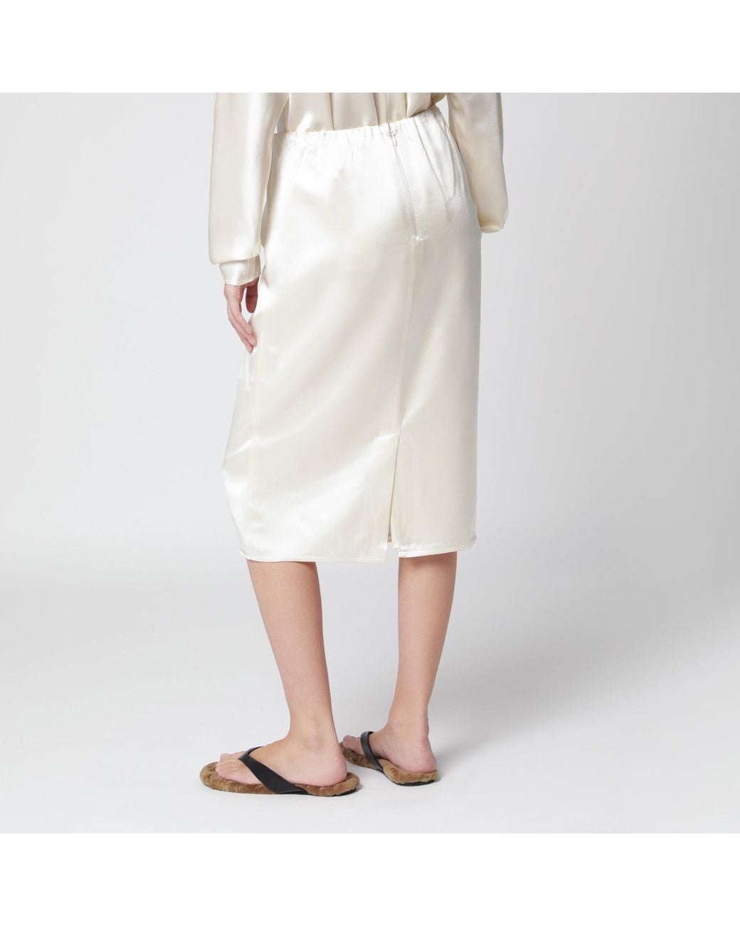 Almada Label White Vanilla Liu Skirt