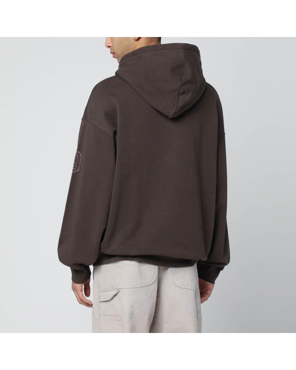Carhartt Brown Hackwork Hoodie for men