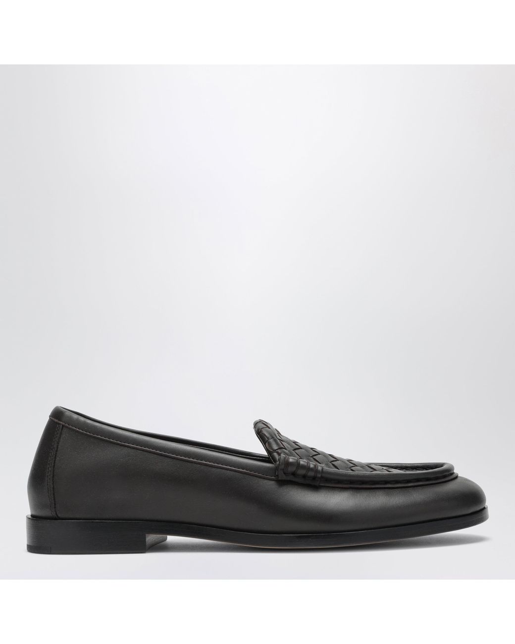 Bottega Veneta Black Silenzio Loafers