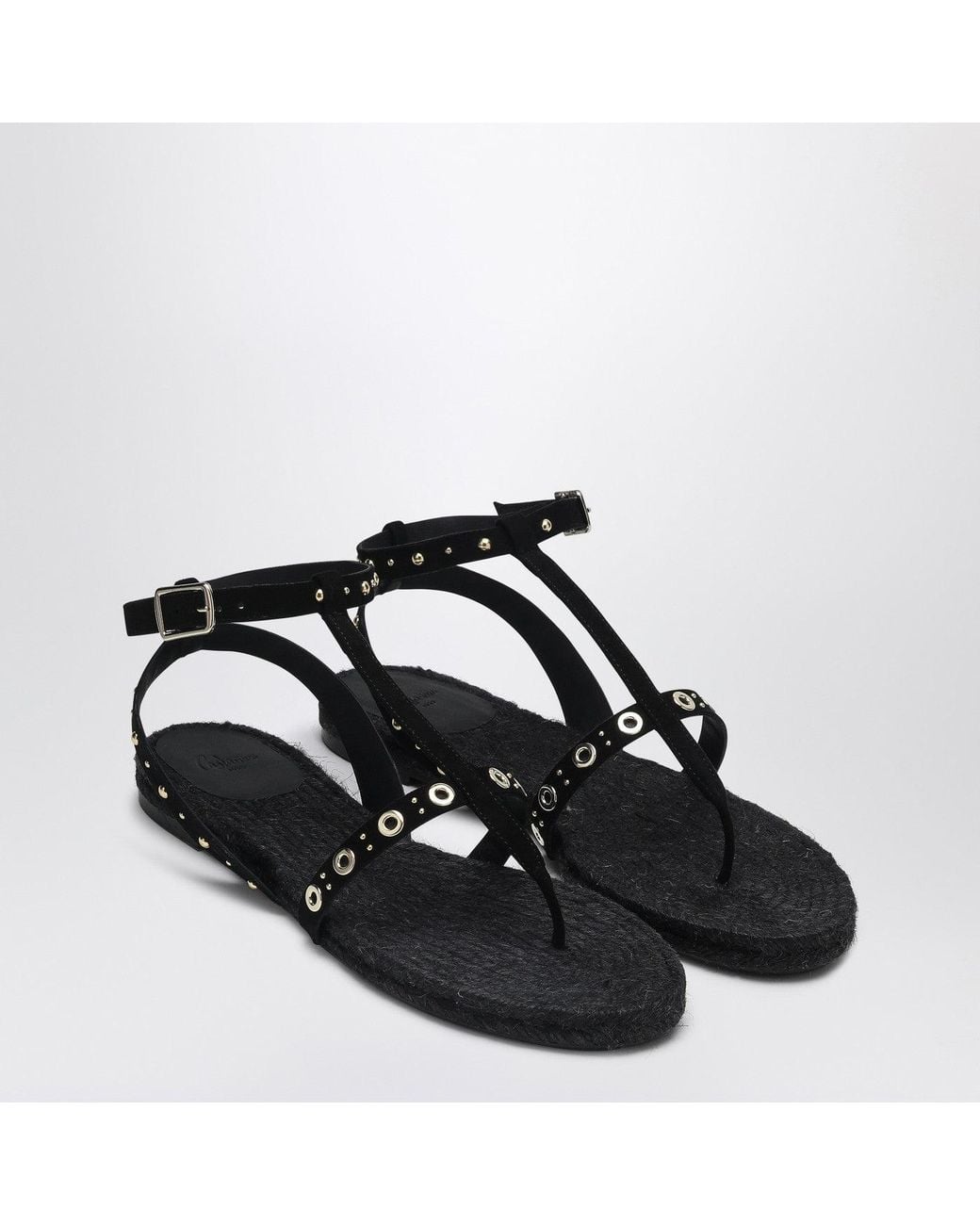 Castaner Brown Castañer Low-Heeled Pati With Studs