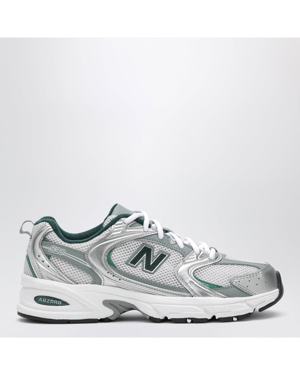 New Balance White Sneakers 530 Metallic/ Matter/ Outfield