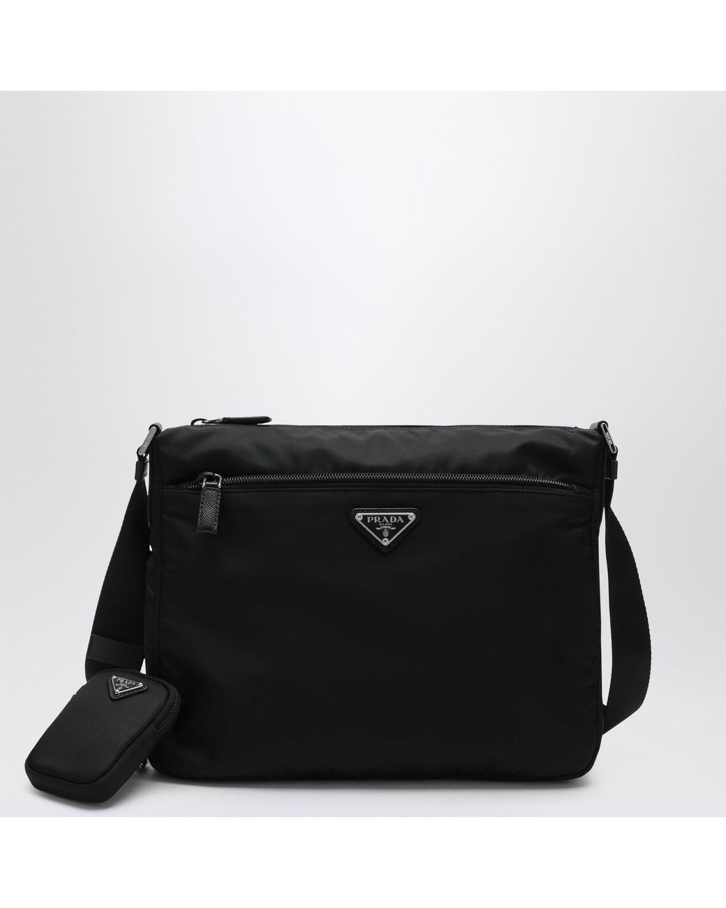 Prada Black Re-Nylon Shoulder Bag