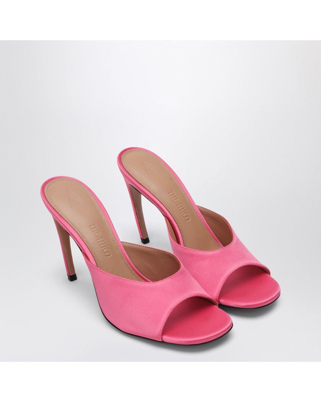 The Attico Pink Fuchsia Betta Mules