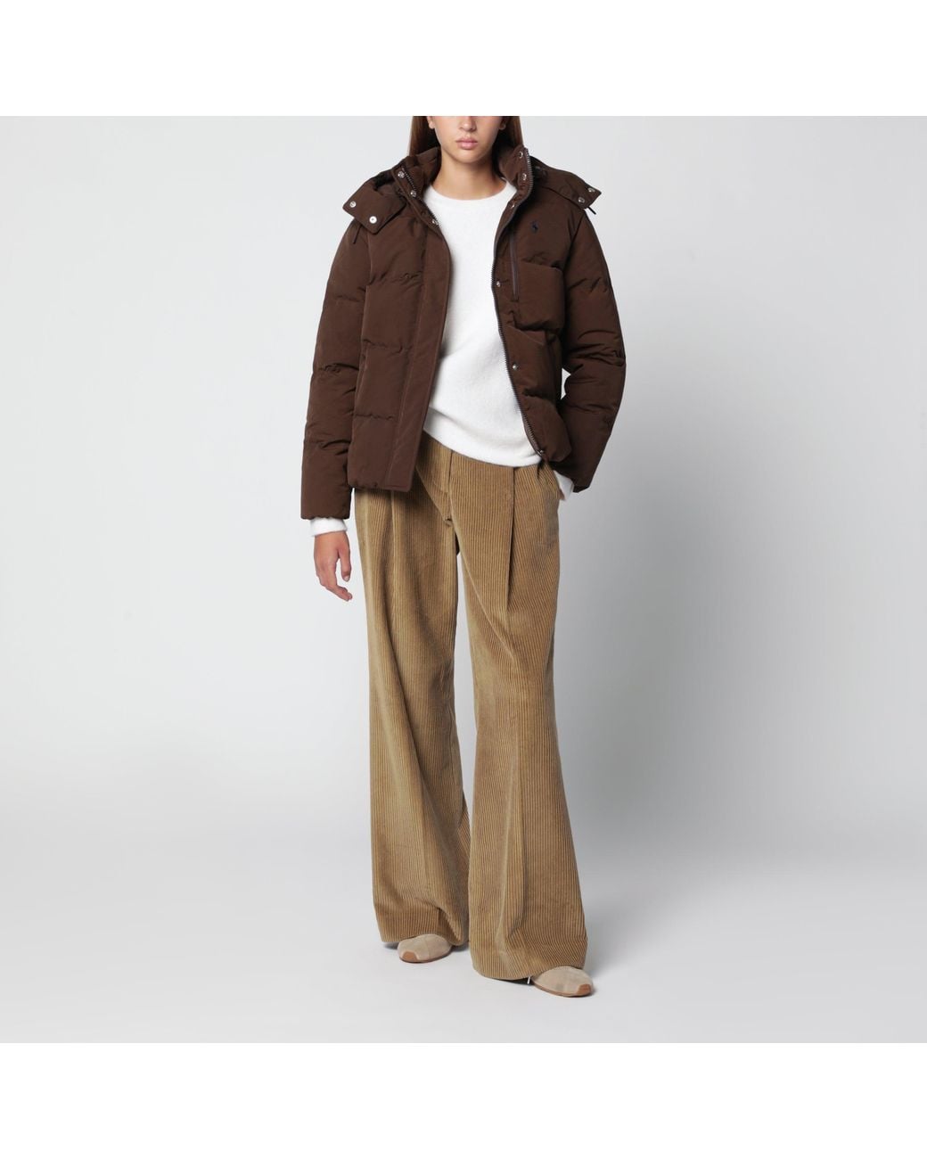 Polo Ralph Lauren Brown Dark Padded Jacket