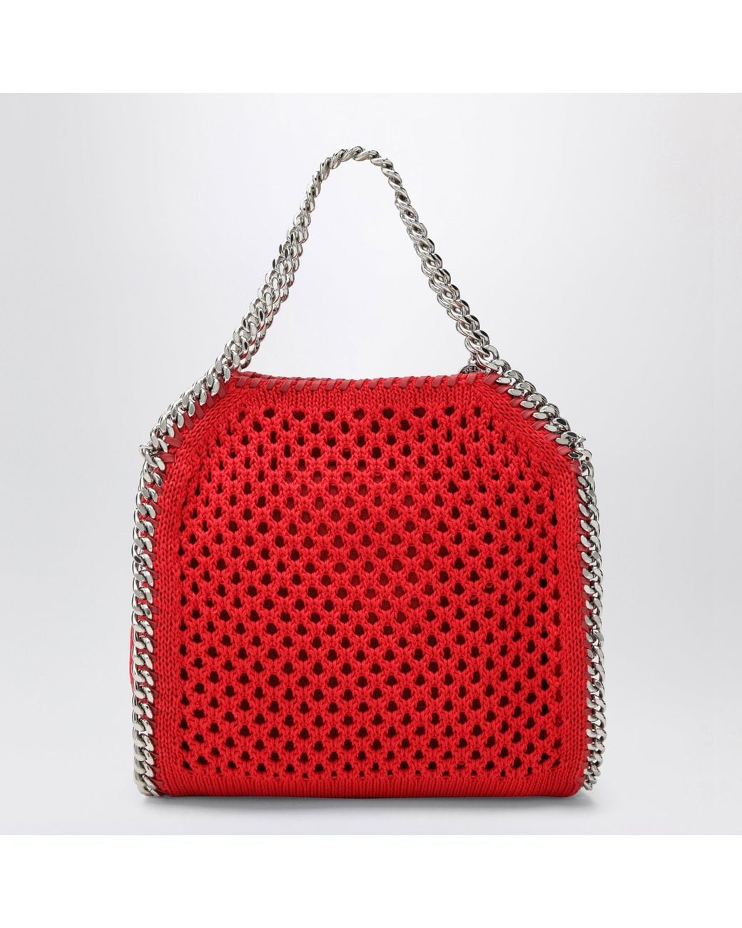 Stella McCartney Red Falabella Mini Tote Bag