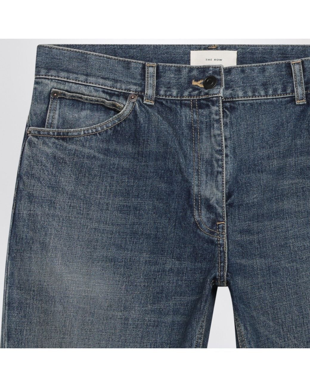 The Row Blue Medium Cotton Denim Jeans