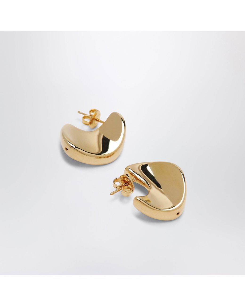 Bottega Veneta Metallic Plated Sterling Earrings