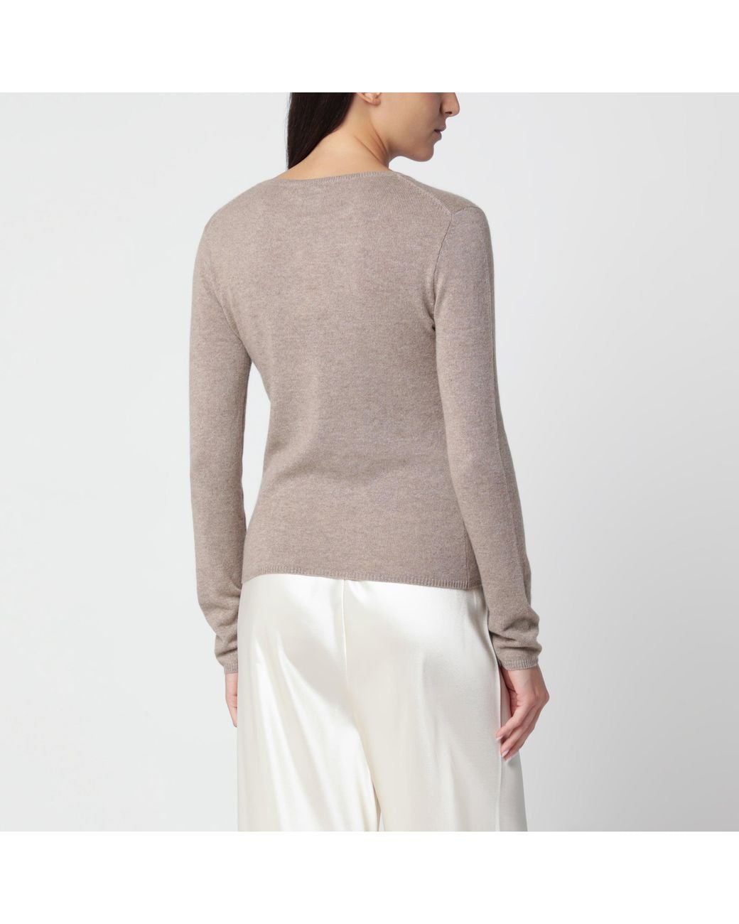 Almada Label Gray Awa Cashmere Sweater