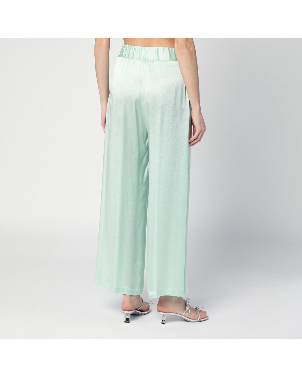 Semicouture Blue Johnny Trousers