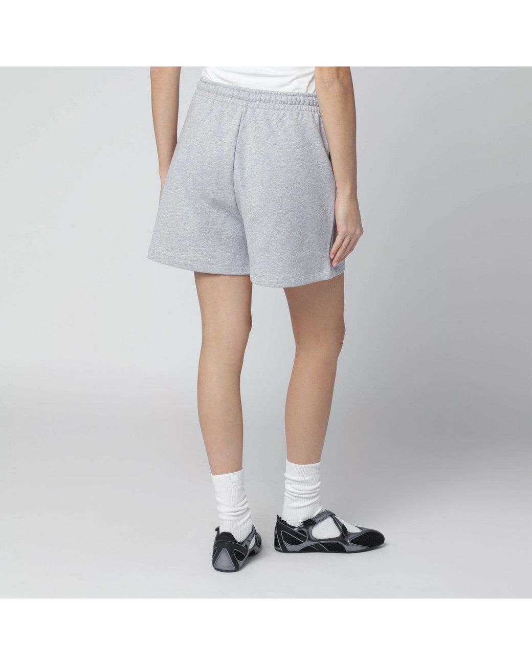 The Attico Blue Cotton Shorts