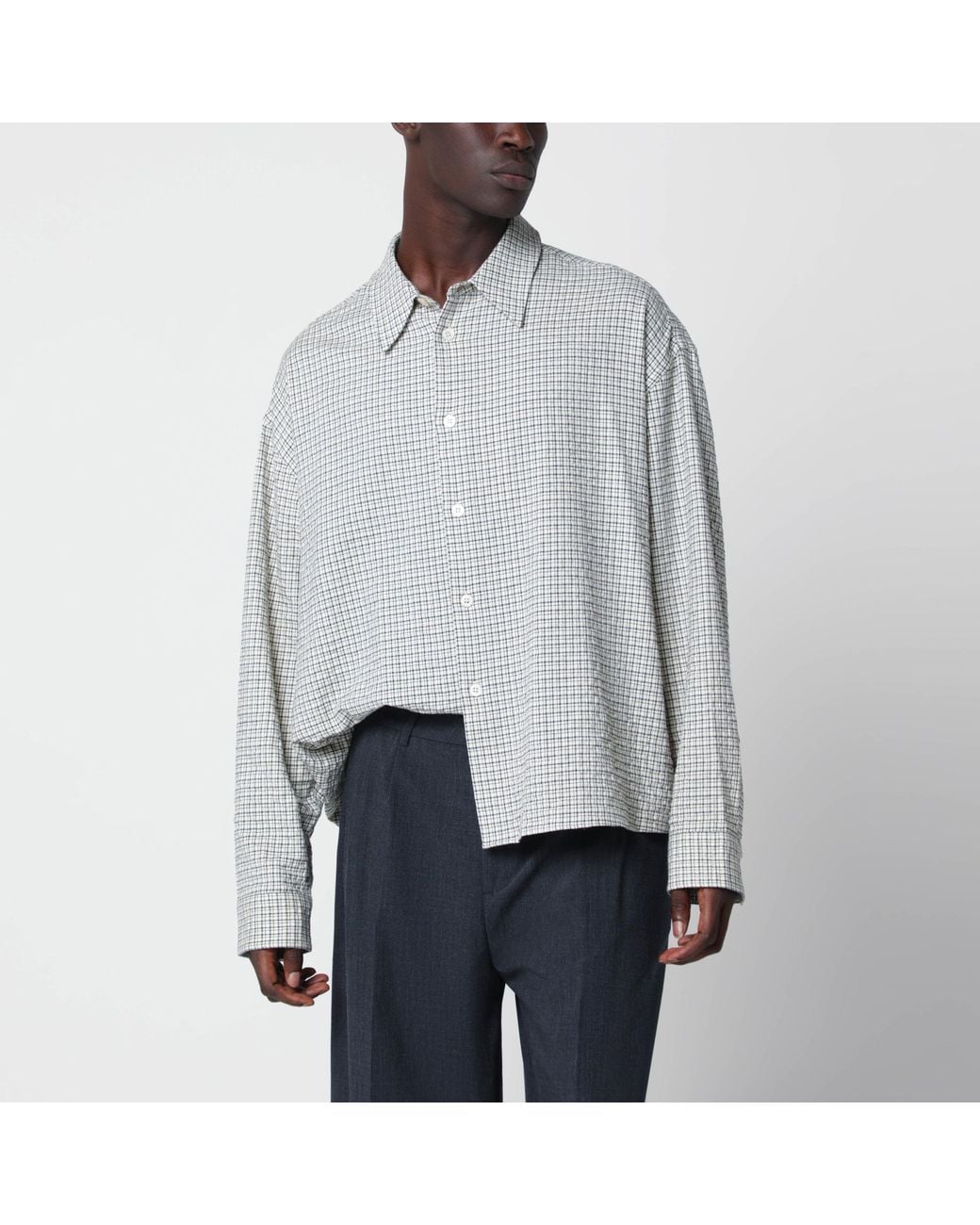Studio Nicholson Gray Nostra Shirt for men