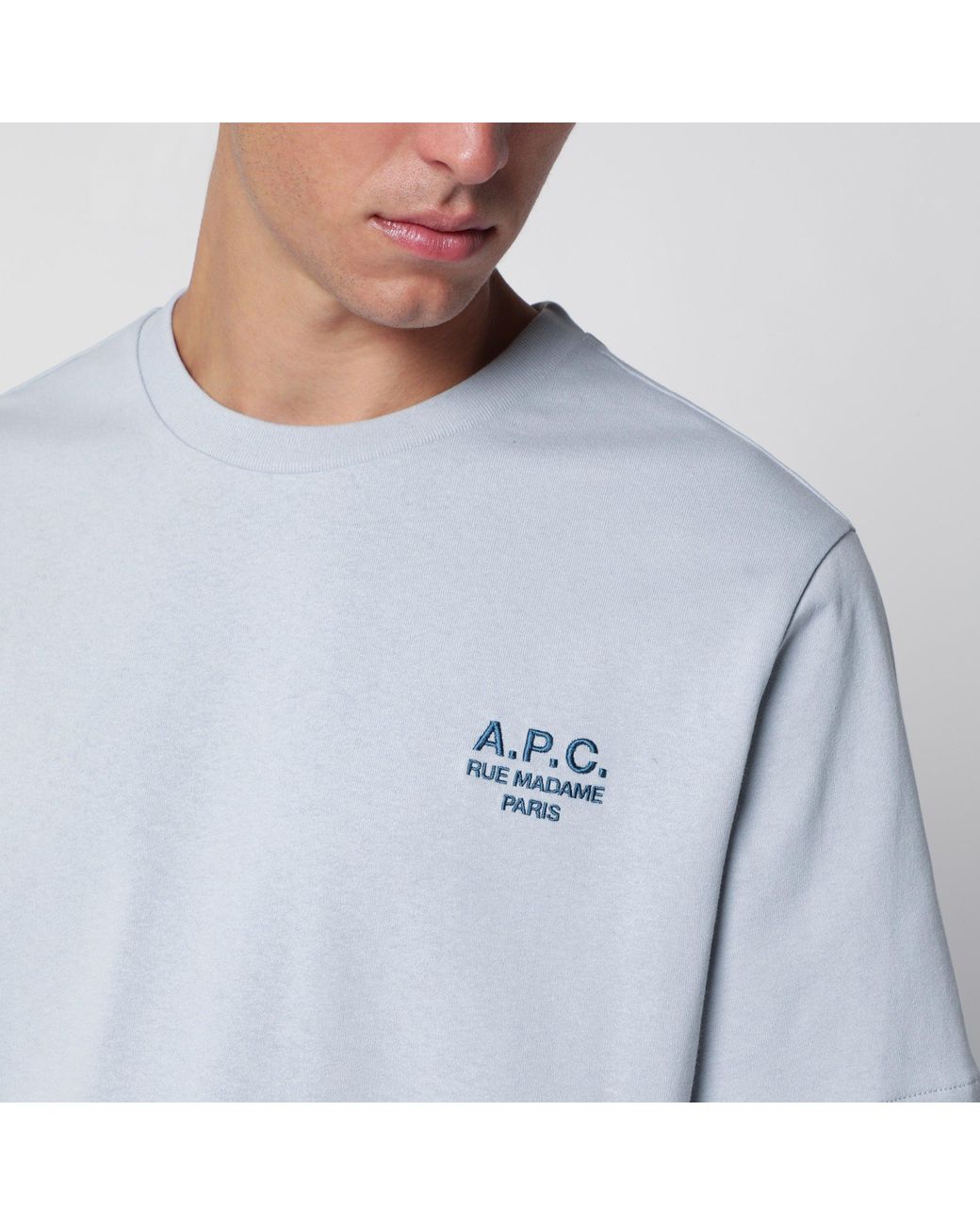 A.P.C. Blue Rue Madame T-Shirt for men