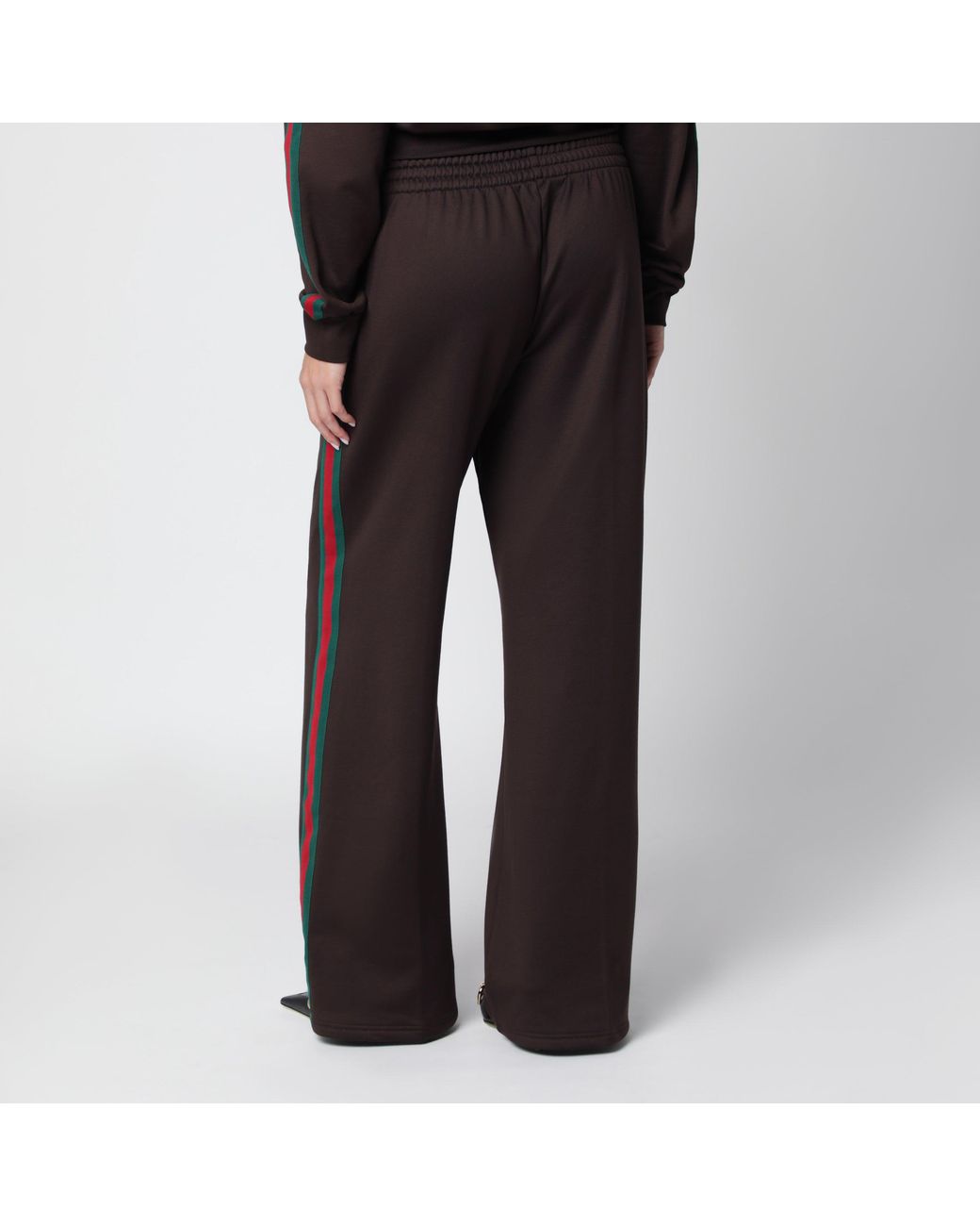 Gucci Black Deep Chocolate Leisure Trousers