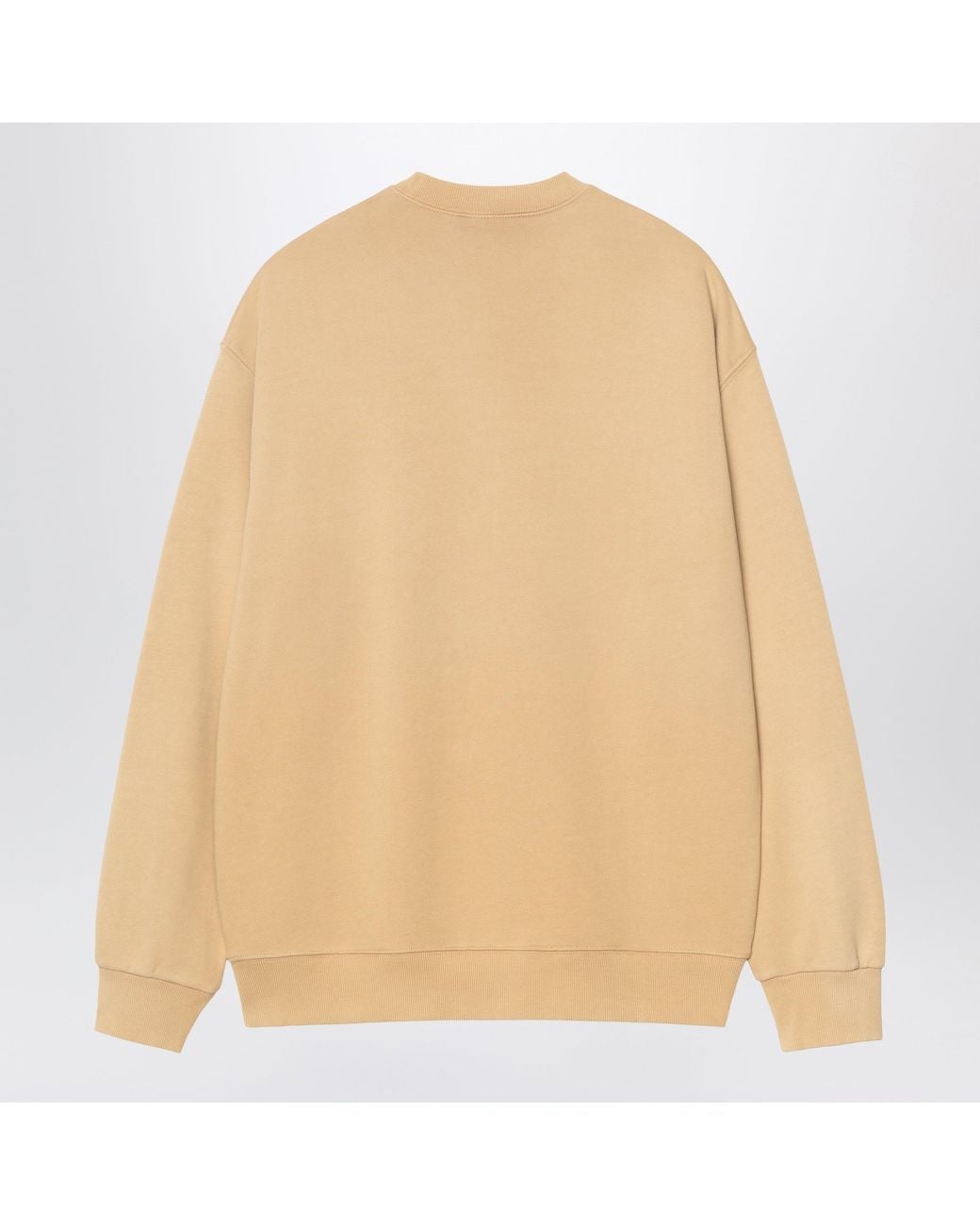 Carhartt Natural Hudson Crew-Neck Cotton Sweatshirt for men