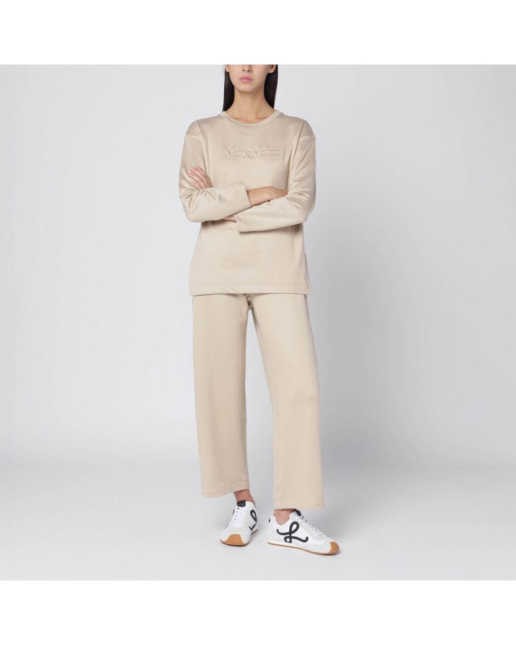Max Mara Natural Silk Blend Trousers