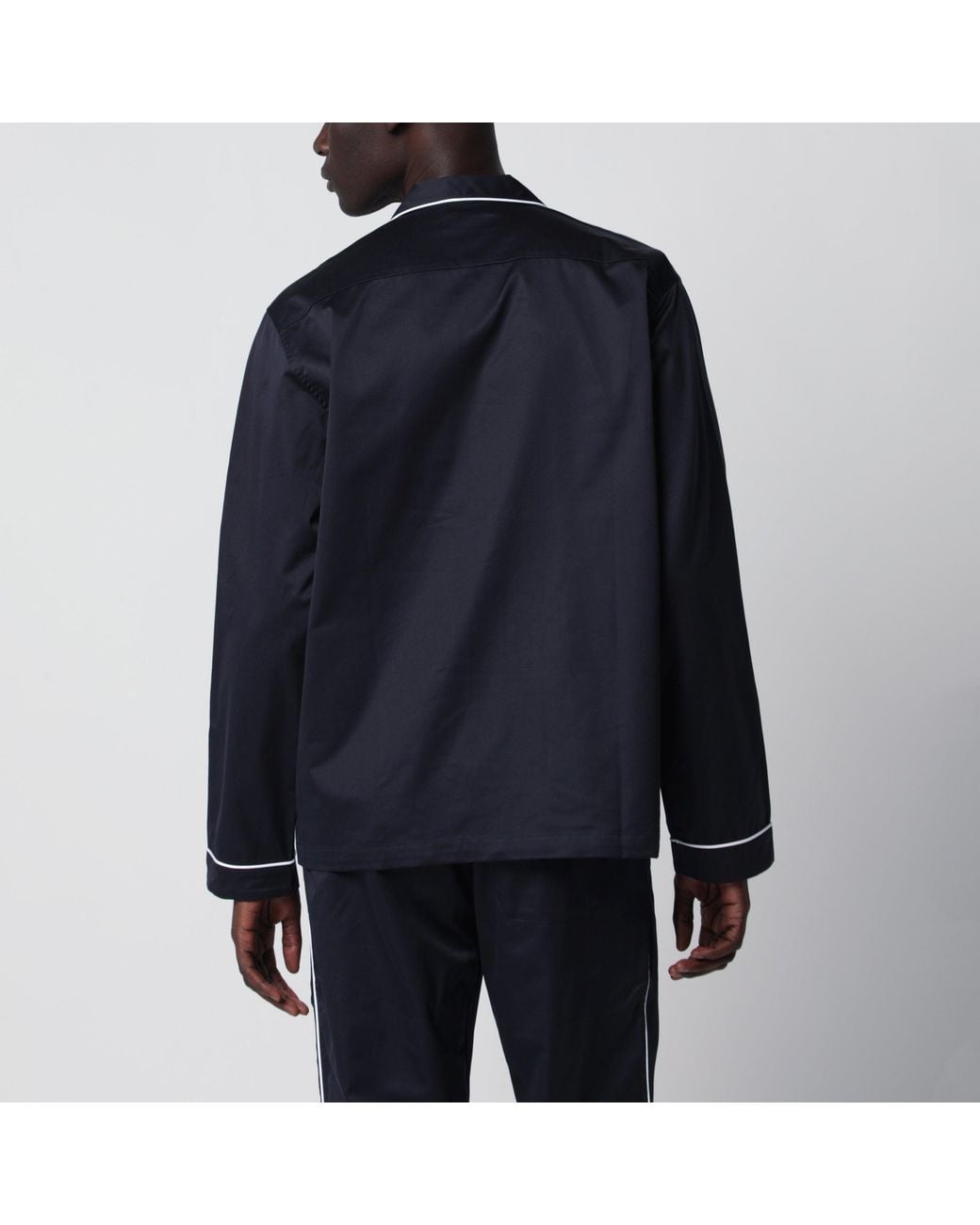 Tekla Blue Pajama Shirt for men