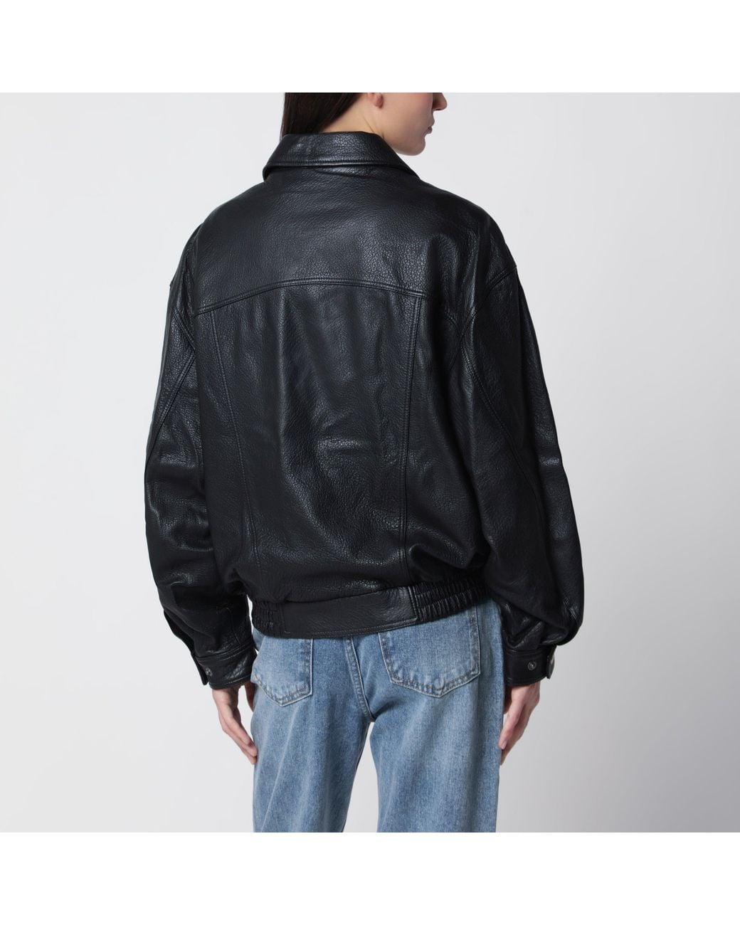 DUNST Black Oversized Blouson