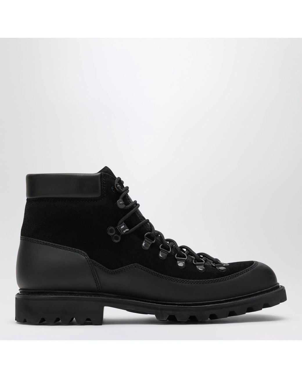 Morjas Black The Hiking Boot Boots for men