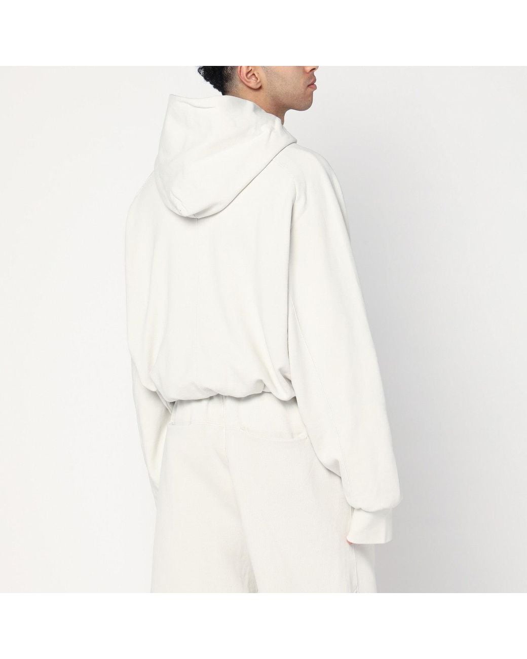 Entire studios White Ivory Hoodie for men