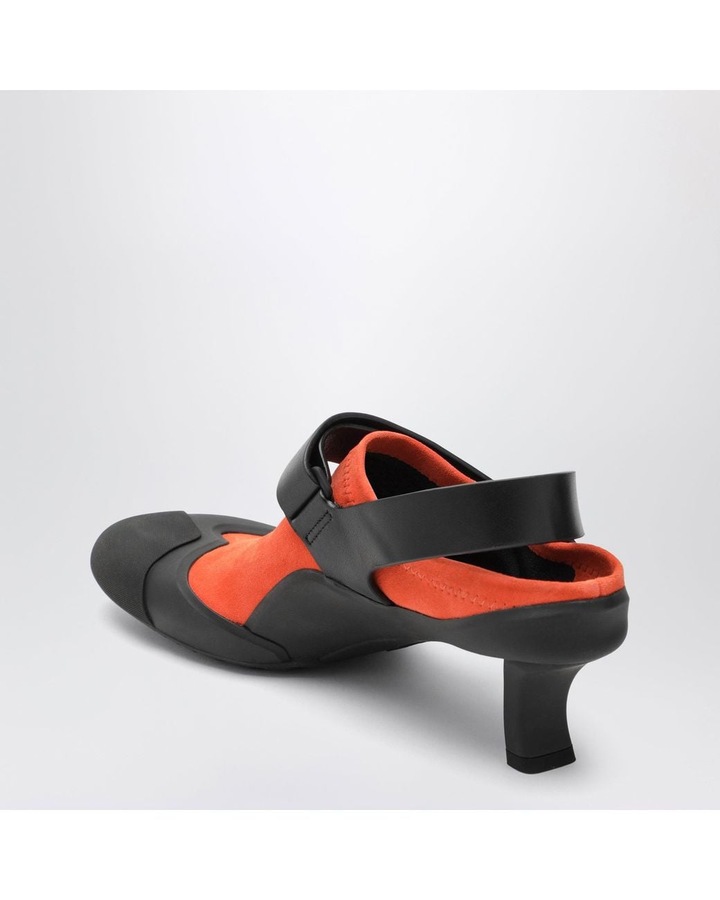 Loewe Red Saffron/ Dive Slingback Pumps