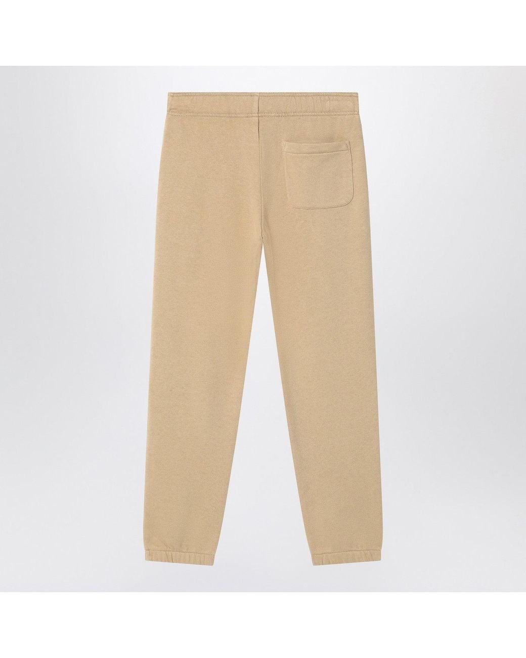 Polo Ralph Lauren Natural Cotton Jogging Trousers With Logo for men