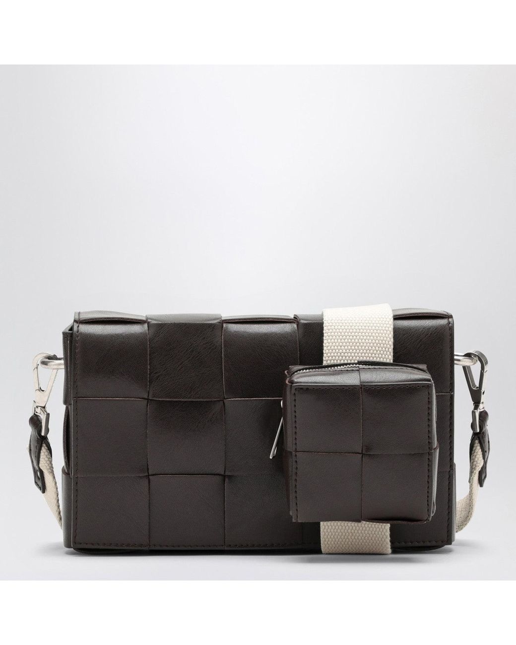 Bottega Veneta Black Dark Cassette Shoulder Bag for men