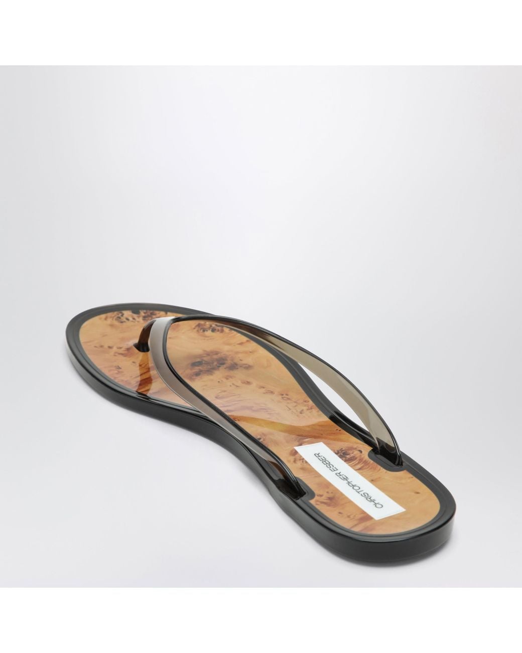 Christopher Esber White Amber Jo Flip-Flop Sandals