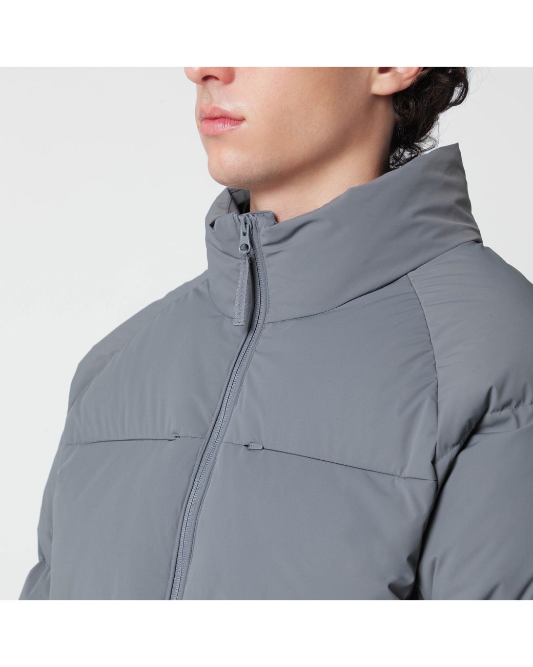 Hiking Patrol Gray Down Jacket for men