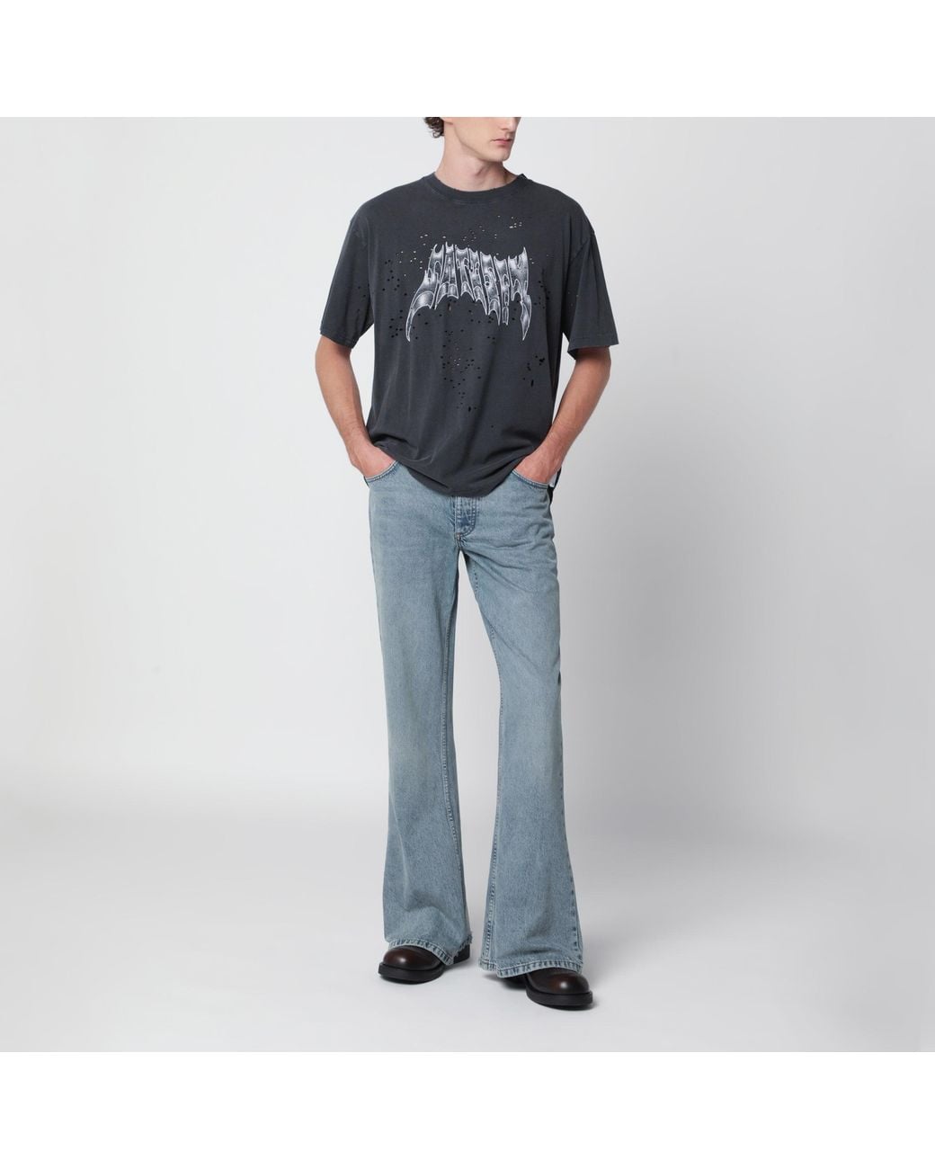 Represent Blue Denim Jeans for men