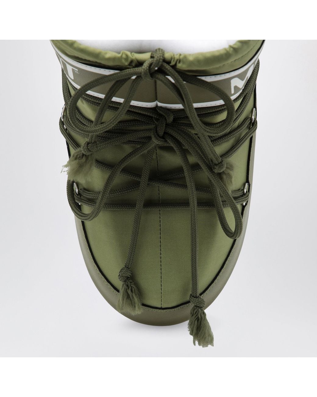 Moon Boot Green Icon Mini Low Nylon Boot For