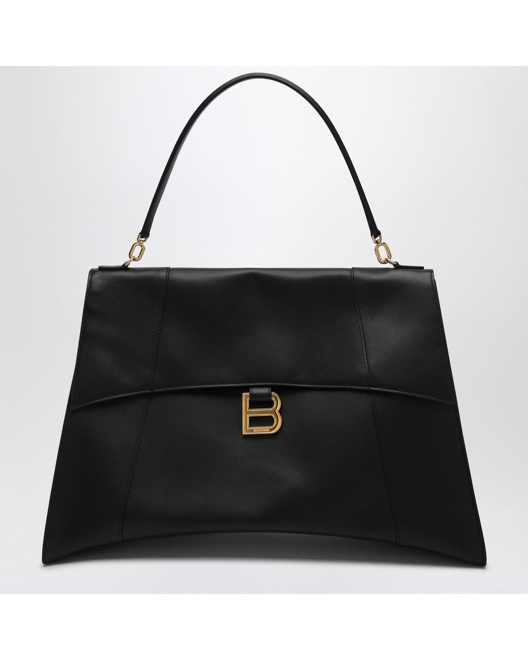 BALENCIAGA Hourglass Soft バッグ ホワイト の ウィメンズ Hourglass Soft ハンドバッグ ラージ