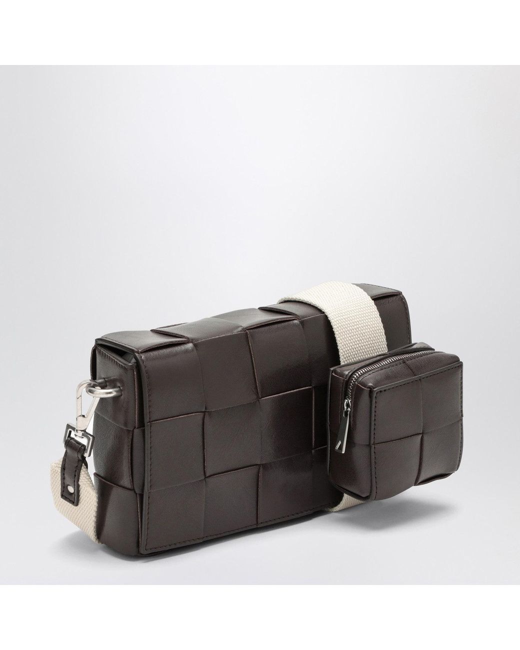 Bottega Veneta Black Dark Cassette Shoulder Bag for men
