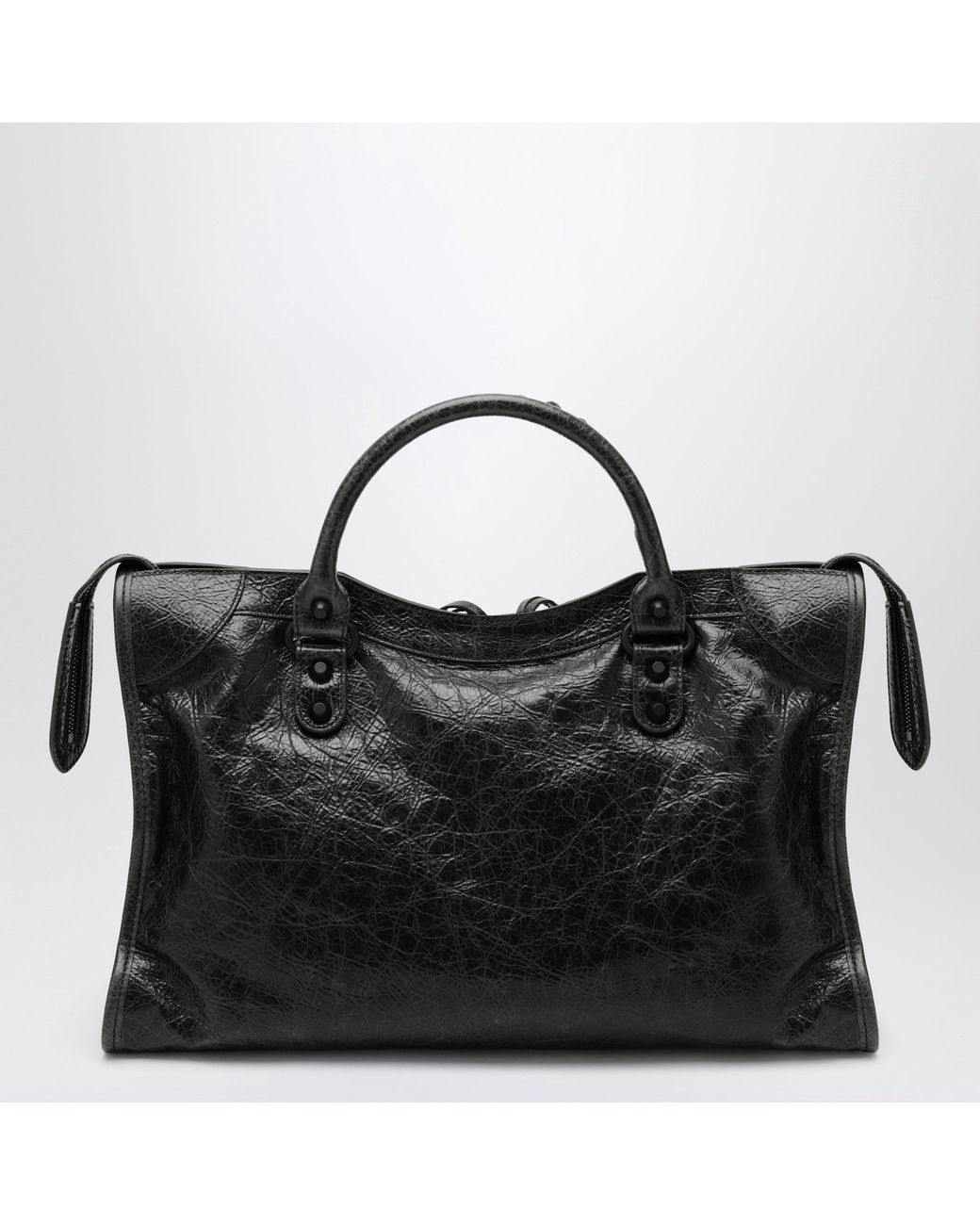 Balenciaga Black Medium Le City Handbag