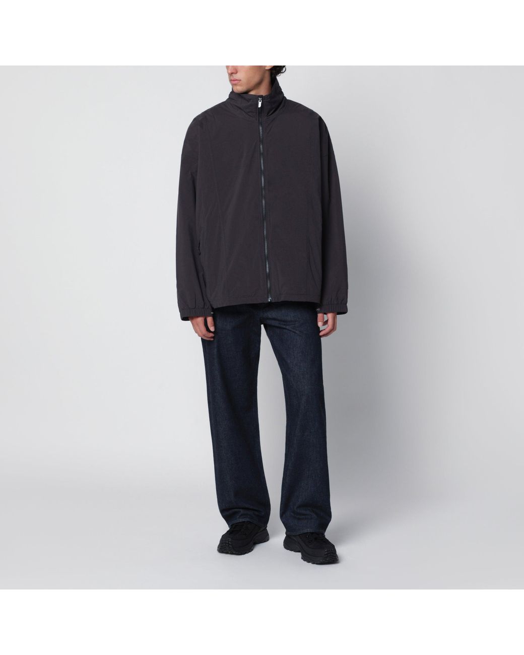 The North Face Blue Box Obsidian Fleecelined Nylon Jacket for men