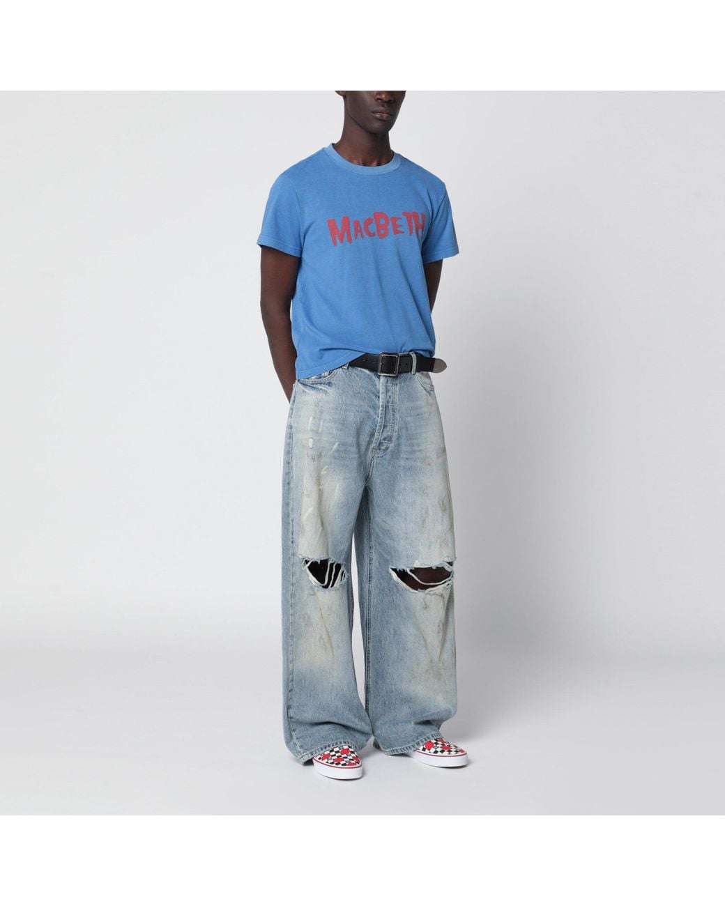 DAGGER Blue Macbeth T-Shirt for men