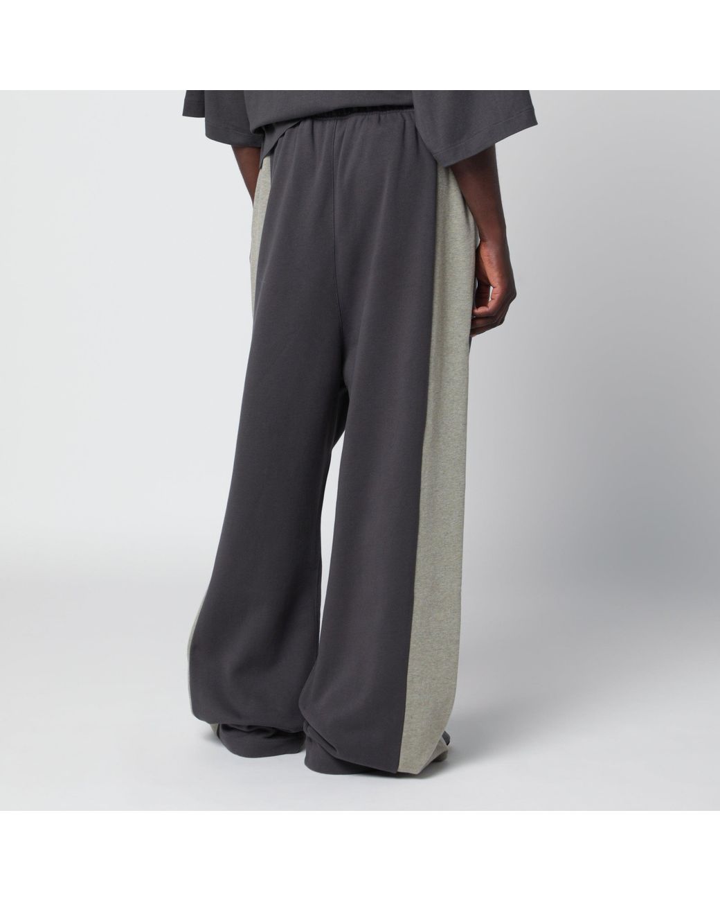 Fear Of God Gray Paneled Lounge Pant Cotton Jogging Trousers for men