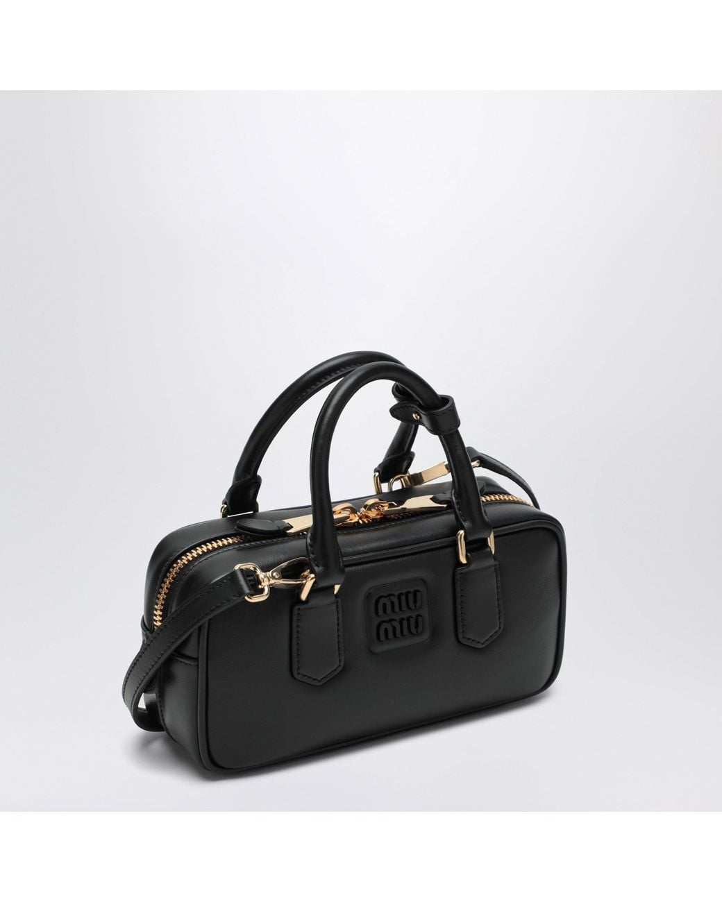 Miu Miu Black Arcadie Regular Top Case