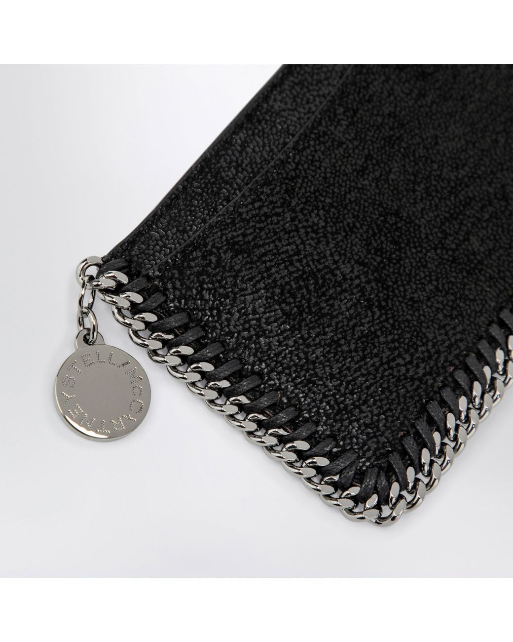Stella McCartney Black Schwarzer Falabella Kartenhalter