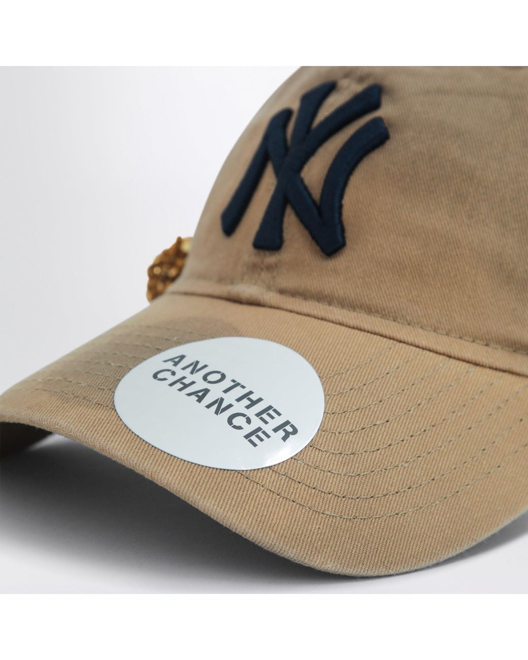 ANOTHER CHANCE Natural New Era 9Twenty 06 Cap With Pin for men