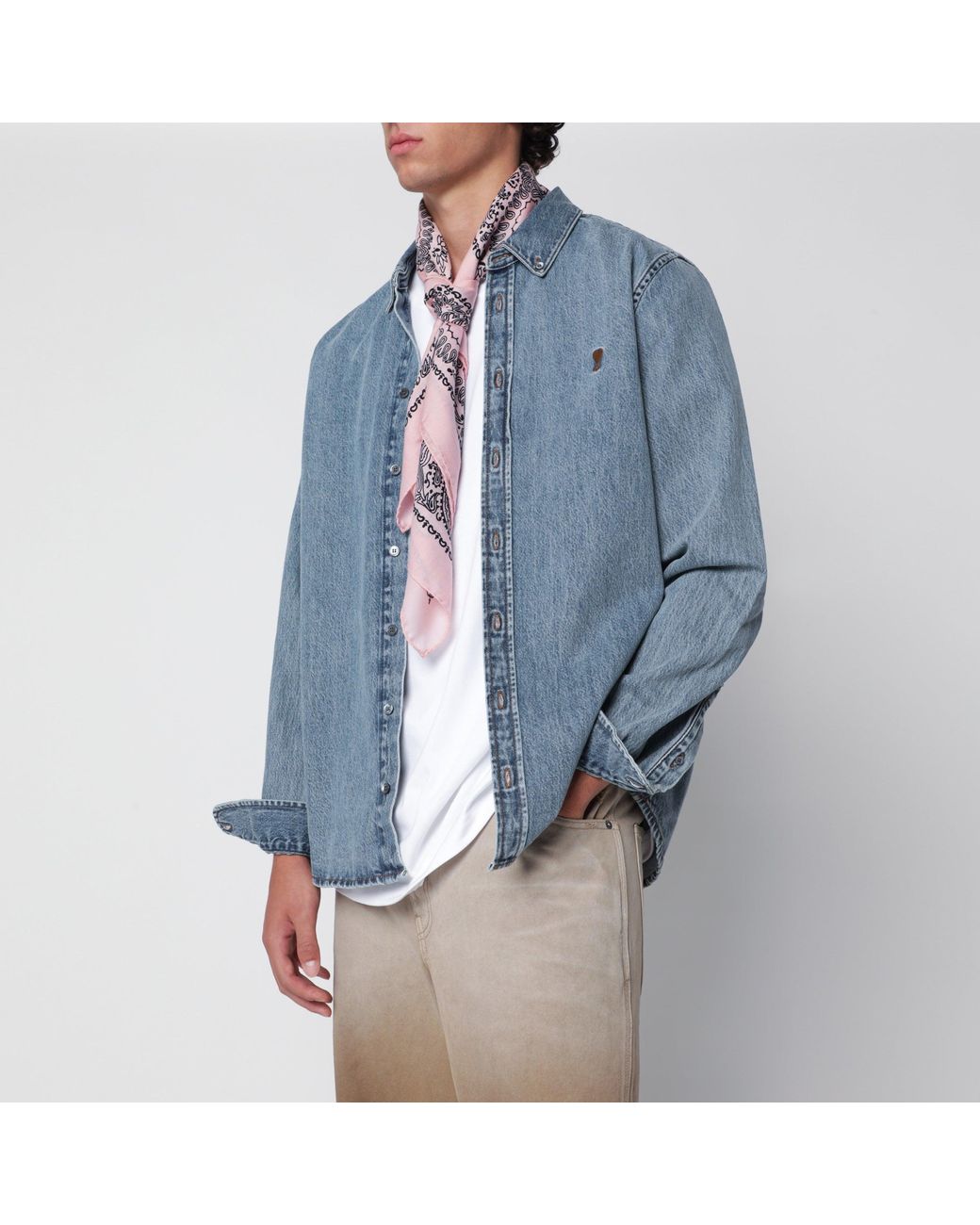 Destin Pink Judy Bandana Scarf