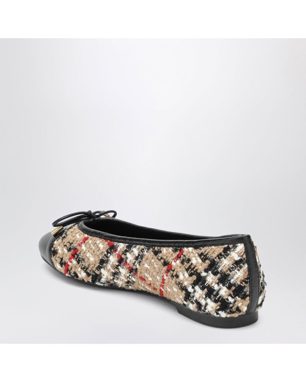 Burberry Natural Highgate Ballet Flats