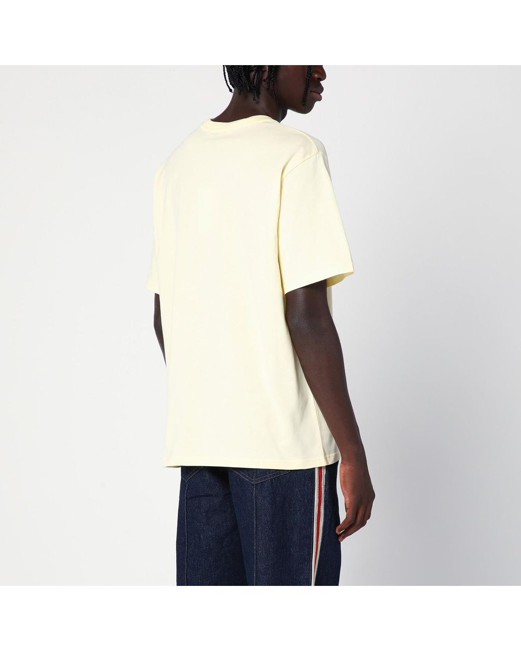 Wales Bonner Natural Organic Cotton Light T-shirt for men