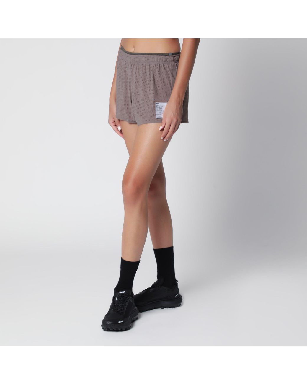 Satisfy Gray Mud Space-O 2.5" Shorts