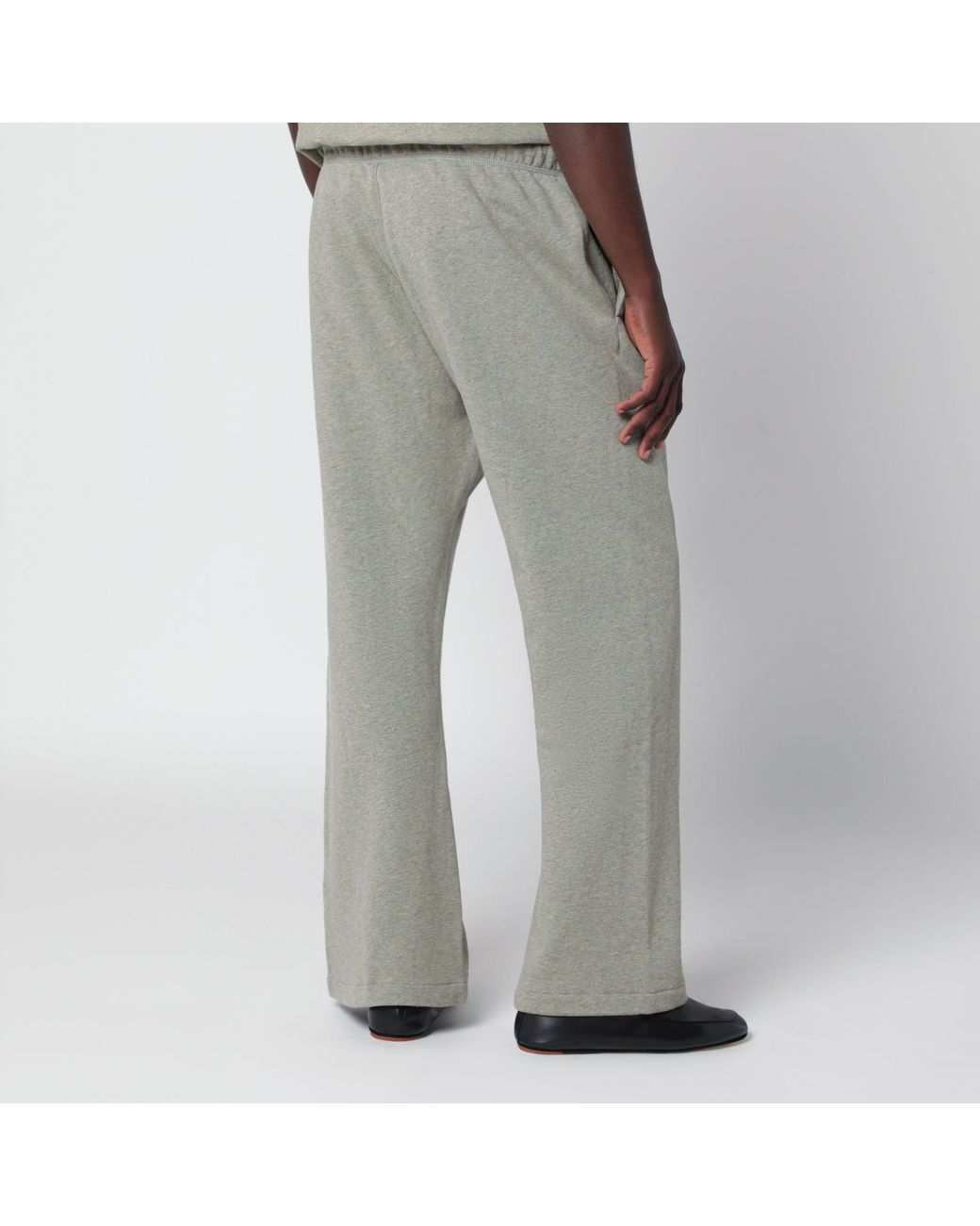 Fear Of God Gray Flare Cotton Jogging Trousers for men