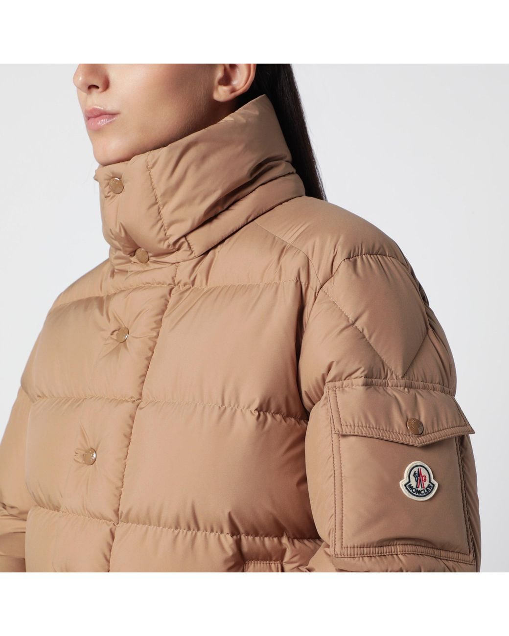 Moncler Natural Maya 70 Short Down Jacket